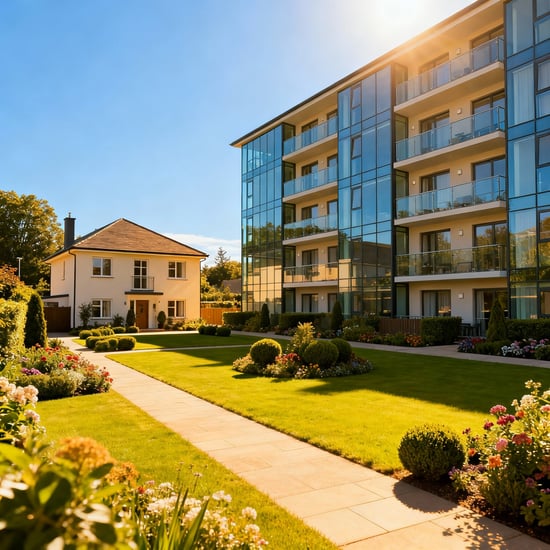 Modern appartment building